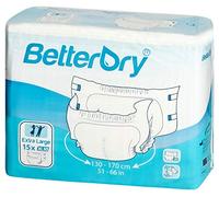 BetterDry Couches - X-Large (Pack de 15)