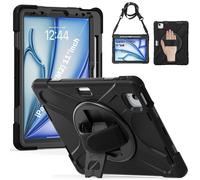 betterfon Coque de Protection Outdoor Pour Apple iPad Air/Pro 12,9 360° Noire