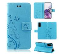 Betterfon Coque de protection pour Samsung Galaxy S20 SM-G980 / G981 5G avec fermeture aimantée et fentes pour cartes pour Samsung Galaxy S20 SM-G980 / G981 5G
