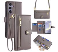 Betterfon Handykette Housse Samsung Avec Lanière Bandoulière Étui Cartes