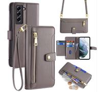 Betterfon Handykette Housse Samsung Avec Lanière Bandoulière Étui Cartes