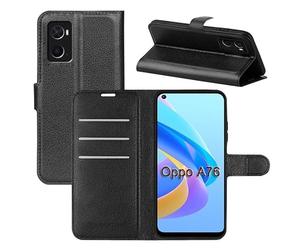 betterfon Oppo A76 Étui de protection pour téléphone portable Oppo A76 Noir