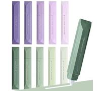 BetterJonny 10 PCS Rubans Correcteurs, 6mx5mm Souris Correcteur Blanc avec Capuchon Protecteur Correcteur Souris Rouleaux de Correction Roller pour Papeterie Fourniture Scolaire(5Vert+5Violet)