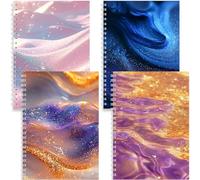 BetterJonny Lot de 4 autocollants vierges - Album de collection A5 - Album d'autocollants vides - Réutilisables - Pour collecter des autocollants pour enfants et adultes - 96 feuilles/192 pages (B)