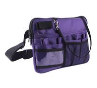 BetterJonny Sac banane utilitaire pour infirmière, multi-compartiments pour équipement médical, sac banane avec sangle d'extension, pochette de rangement pour stéthoscopes, ciseaux à bandage et autres