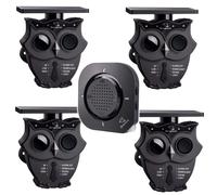 BetterLink: Système Alarme Solaire sans Fil allée (1/2 Mille), IP65, détecteurs extérieurs, sirène 120dB, protège biens ext/int(1R4S)