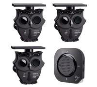 BetterLink: Système Alarme Solaire sans Fil allée (1/2 Mille), IP65, détecteurs extérieurs, sirène 120dB, protège biens ext/int(1R3S)