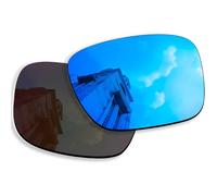 Betterun Verres de rechange polarisés bleus pour lunettes intelligentes Ray-Ban Wayfarer (Gen 2) RW4012 50 mm