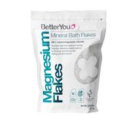 BetterYou Cristaux de bain originaux au magnésium, source naturelle de magnésium Zechstein, cristaux de bain minéraux, sels de bain nettoyants, végétaliens et sans huile de palme, 1 kg