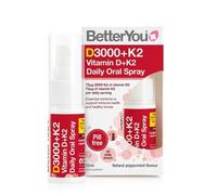 BetterYou - Spray buccal D3000+K2 Vitamine D + K2, 12 ml
