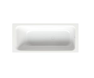 BetteSelect Baignoires rectangulaires, installation, 1 place, combinaison baignoire-douche, 1700x750x420mm, 3412-000AS, Couleur: Blanc avec faux antidérapant