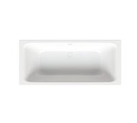 Bette BetteSelect Duo baignoire 3473-000 blanc , 180x80x42cm, drain central