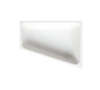 BetteSpace L Baignoires d'angle, 2 places, coin à droite, 1700x1300x420mm, 1142-000Plus, Couleur: Blanc avec Glasur Plus