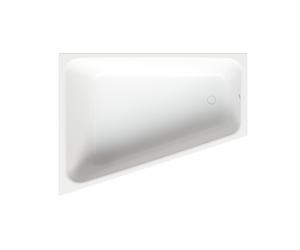 BetteSpace L Baignoires d'angle, 2 places, coin à gauche, 1700x1300x420mm, 1132-000AS, Couleur: Blanc avec faux antidérapant