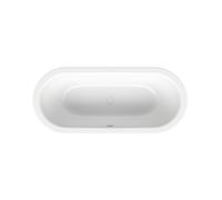BetteStarlet Flair Oval Baignoire ovale à encastrer, 2 places, ovale, 1580x680x420mm, 8772-000Plus, Couleur: Blanc avec Glasur Plus