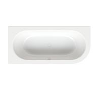 BetteStarlet IV Baignoire à encastrer, forme spéciale, 2 places, forme intérieure ovale, coin à gauche, 1850x850x420mm, 6670-000, Couleur: Blanc