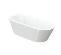 BetteStarlet Oval Silhouette Baignoire îlot, à poser, ovale, 2 places, 1950x950x420mm, 2745-000CFXXK,Plus, Couleur: Blanc avec Glasur Plus