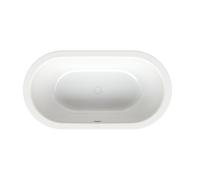 BetteStarlet Oval 150x80x42 cm, 2700-000Plus, Couleur: Blanc avec Glasur Plus