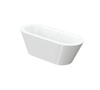 BetteStarlet Ovale Silhouette Baignoire îlot, à poser, ovale, 2 places, 1650x750x420mm, 2720-000CFXXK,Plus, Couleur: Blanc avec Glasur Plus