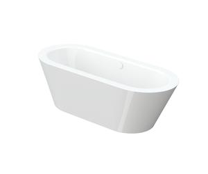 BetteStarlet Ovale Silhouette Baignoire îlot, à poser, ovale, 2 places, 1750x800x420mm, 2680-000CFXXK, Couleur: Blanc