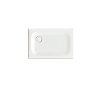 Bette Ultra receveur de douche rectangulaire avec support de baignoire minimum, 900x600x25mm, émail Plus, 8600, Couleur: Neige (blanc mat)