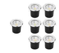bettght Spot LED encastré for jardin, 5 W, 10 W, 12 W, AC 220 V, 110 V, 12 V, 24 V, étanche IP67(D120mm 15w 1 Pc,Red AC85-265V)