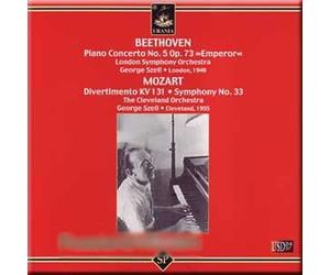Betthoven - Piano Concerto No. 5, Mozart - Divertimento, Symphony 33 - Curzon