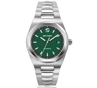 BETTIMER Montre Homme Automatique Mouvement Suisse PT5000 Acier Inoxydable 316L 40mm Étanche 10ATM Verre Saphir Anti-Reflet Montre Mécanique Homme - Vert