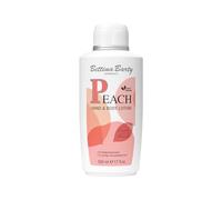 Bettina Barty PEACH Lotion pour les mains et le corps 500 ml | Hydratante | Sensation de peau soignée | Parfum intense de pêche | Sans microplastique | Végétalien | 1 x 500 ml
