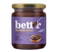 Bett'r Crème de Cacao Noisette Sans Sucre Ajouté-100% Bio, Vegan et Sans Huile de Palme - 250g