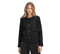 Betty Barclay Blazer pour Femme, Noir, 48