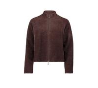 BETTY BARCLAY Cardigan aspect fourrure marron | 42