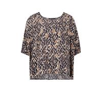 Betty Barclay Chemisier crème / marron / noir, Taille XXL