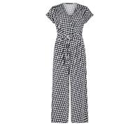 Betty Barclay Combinaison pour femme, Bleu foncé/crème., 42