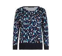 Betty Barclay Damen Pull-Over en Fine Maille à Manches Longues Dark Blue/Petrol 40