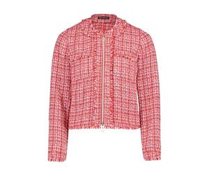 Betty Barclay Damen Veste Blazer à Franges Red/Pink 50
