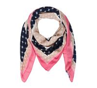 Betty Barclay Écharpe bleu marine / poudre / rose clair / blanc, Taille Taille unique