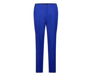 Betty Barclay Pantalon à plis bleu cobalt, Taille 46