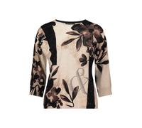 Betty Barclay Pull-over beige / marron / noir, Taille XXL
