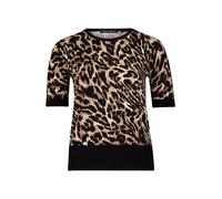 Betty Barclay Pull-over marron / noir, Taille M