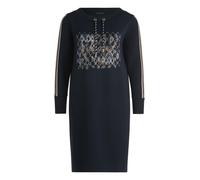 Betty Barclay Robe camel / bleu foncé / noir / blanc cassé, Taille 40