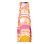 Betty Barclay Robe d’été jaune / rosé / blanc, Taille 36