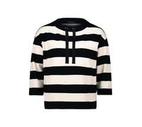 Betty Barclay Sweat-shirt noir / blanc, Taille M