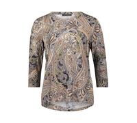 Betty Barclay T-shirt beige / marron / gris / vert clair, Taille S