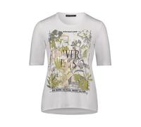 Betty Barclay T-shirt or / vert gazon / noir / blanc, Taille 4XL