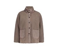 BETTY BARCLAY Veste aspect fourrure marron | 40