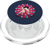 Betty Boop Americana Patriot Blinking Boop PopSockets PopGrip pour MagSafe