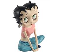 Betty Boop - assis Croix pattes 17,8 cm à collectionner figurine