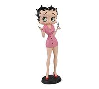 Betty Boop - Coiffeur - Robe Rose - Figurine de Collection - 32cm