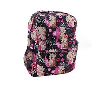 Betty Boop Grand sac à dos en microfibre de 40,6 cm de hauteur, Multi avec porte-clés, Large, Sac à dos